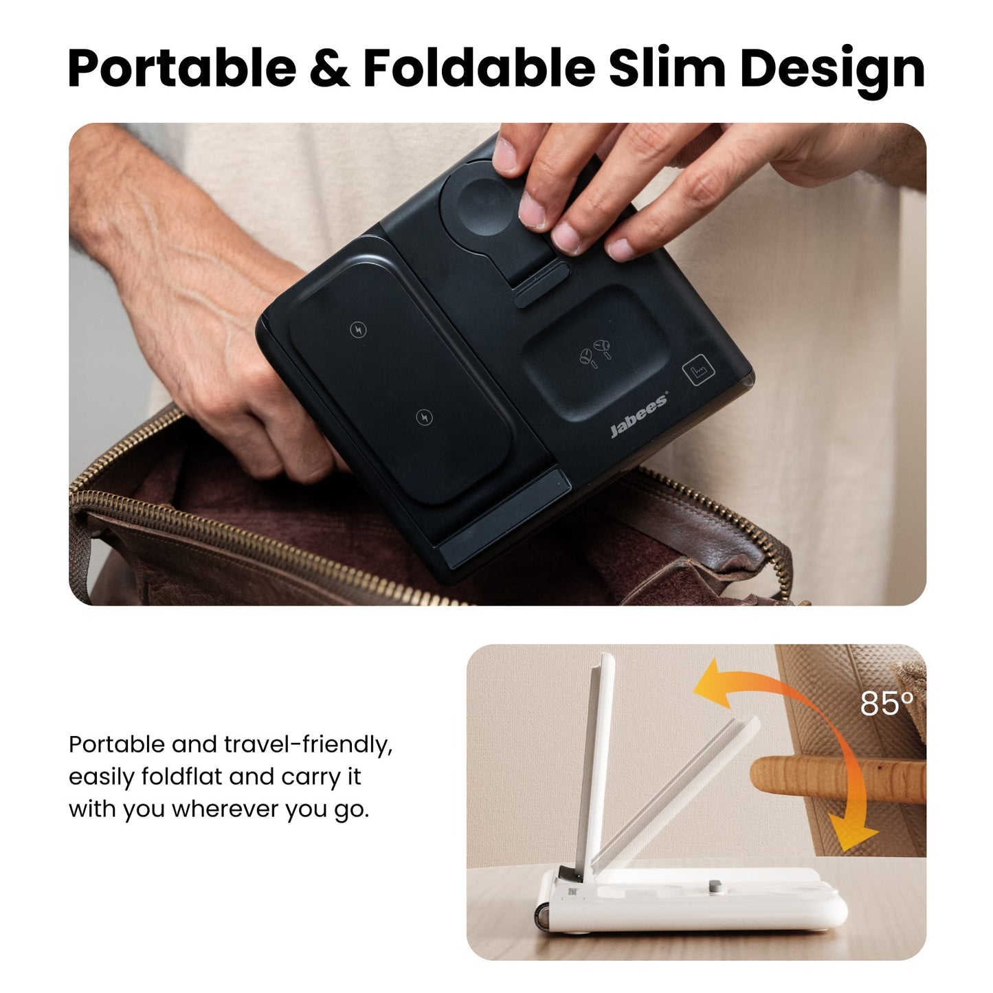 ✨ PowerGlow 4 in 1 – Charge everything at once, with style and wirelessly