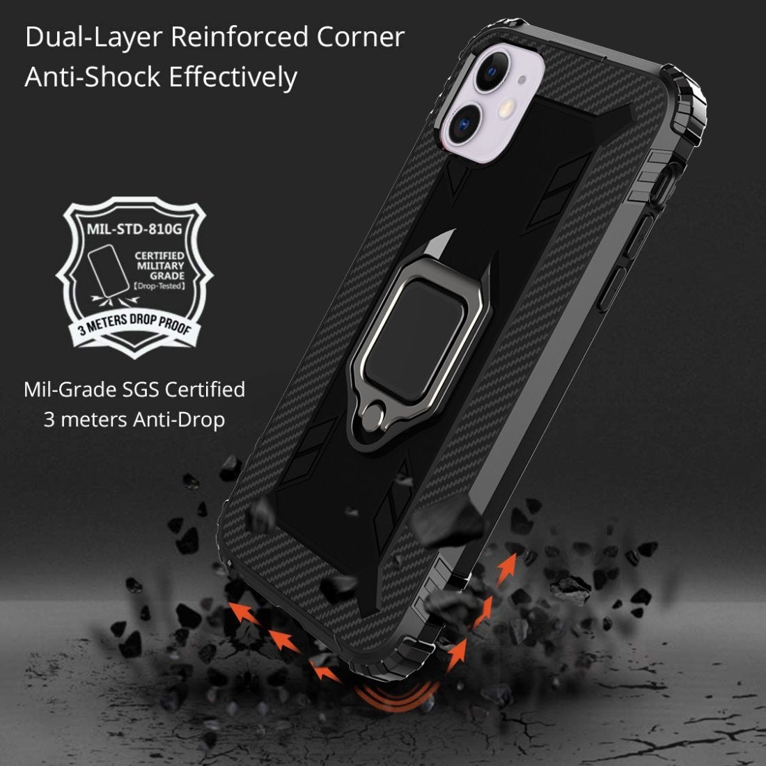 Your Unbeatable Shield - 360º Armor Case for IPhone 12 Pro Max