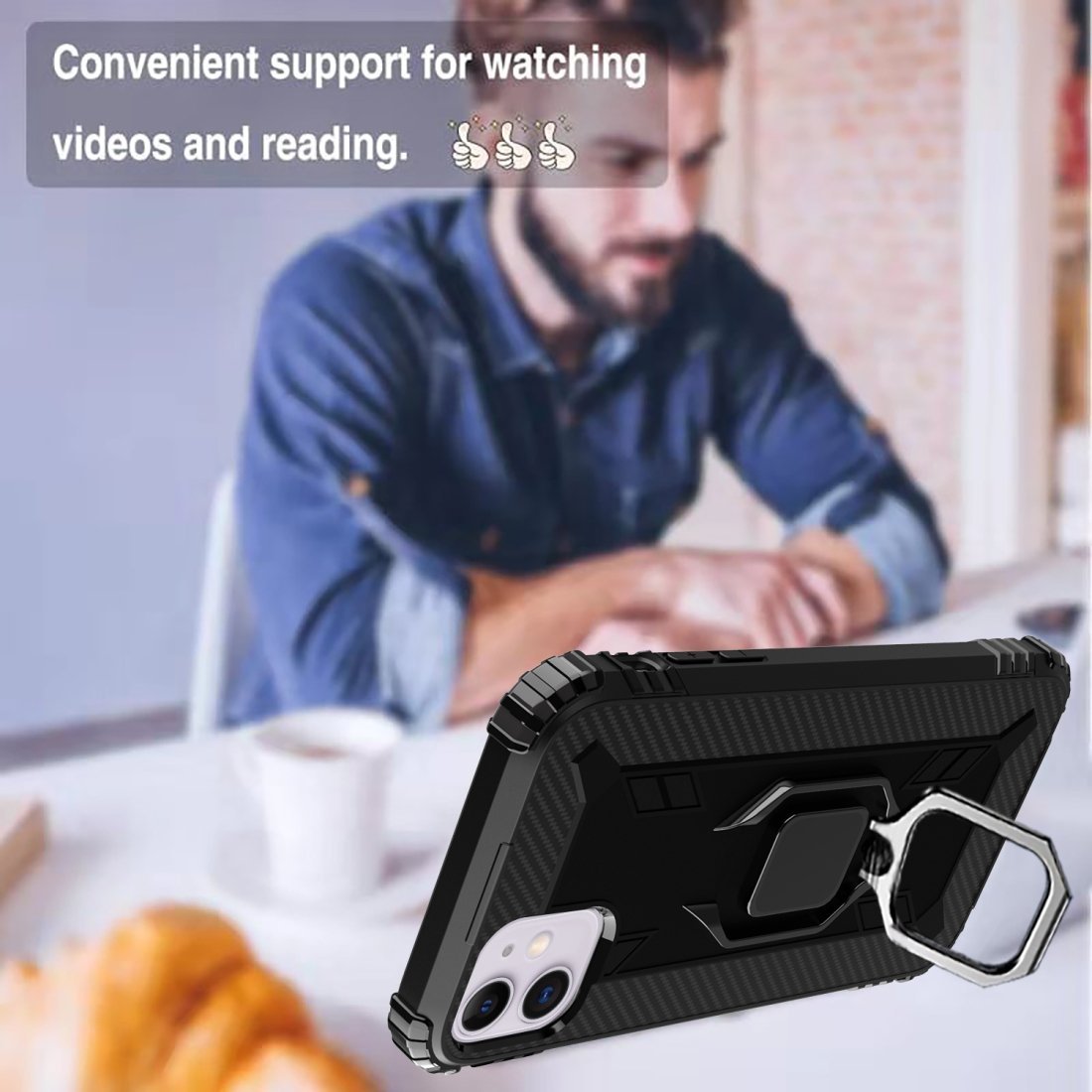 Your Unbeatable Shield - 360º Armor Case for IPhone 12 Pro Max
