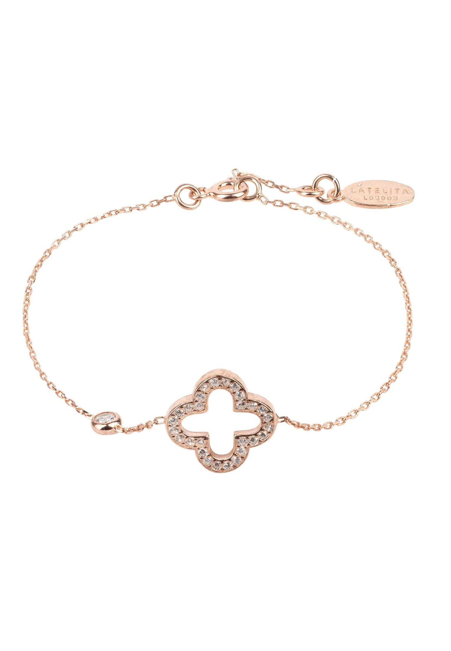 Lucky Clover Bracelet ✨ - Elegance in Gold Plated Sterling Silver