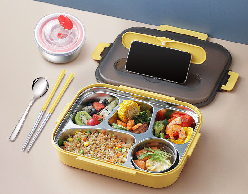 "Die Lunchbox, die Ihr Essen umarmt - frisch und bereit, es überall zu genießen".