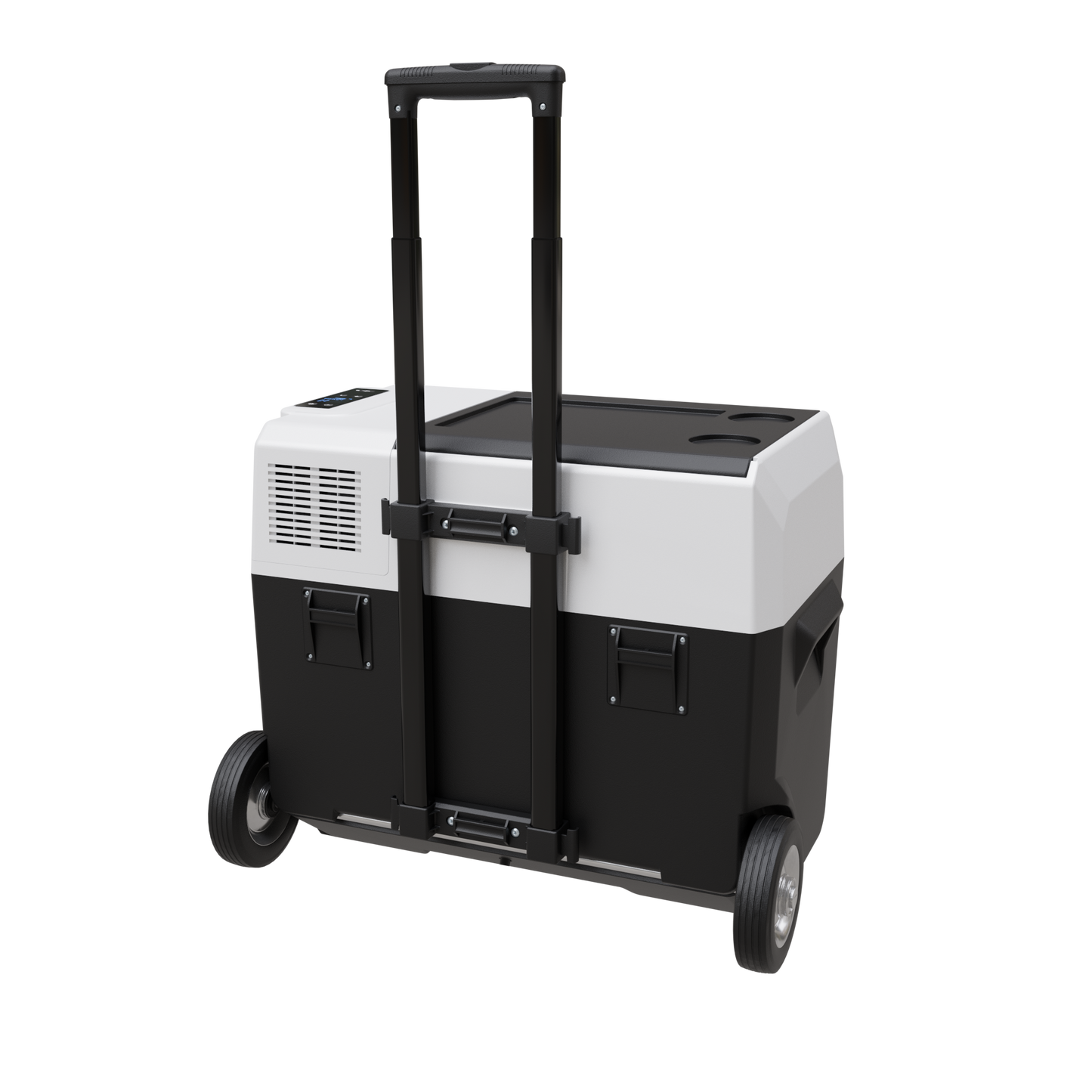 🧊 Refrigerador-Congelador Solar Portátil Premium (42 cuartos / 40L) con batería recargable