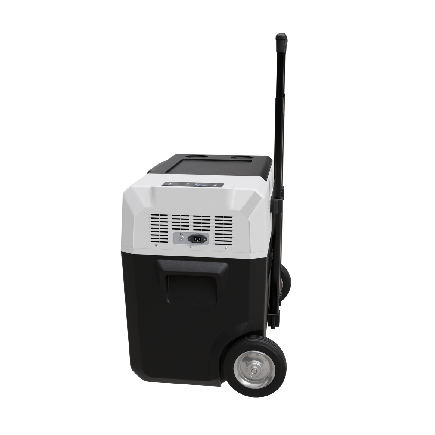 🧊 Refrigerador-Congelador Solar Portátil Premium (42 cuartos / 40L) con batería recargable