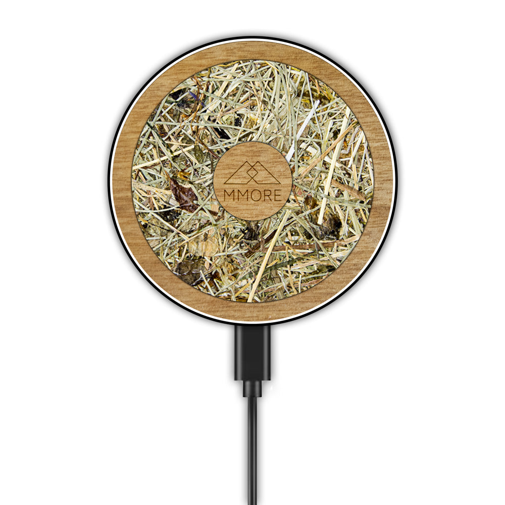"ZenWood™ - Das Ladegerät, das Eleganz, Energie und Nachhaltigkeit vereint".