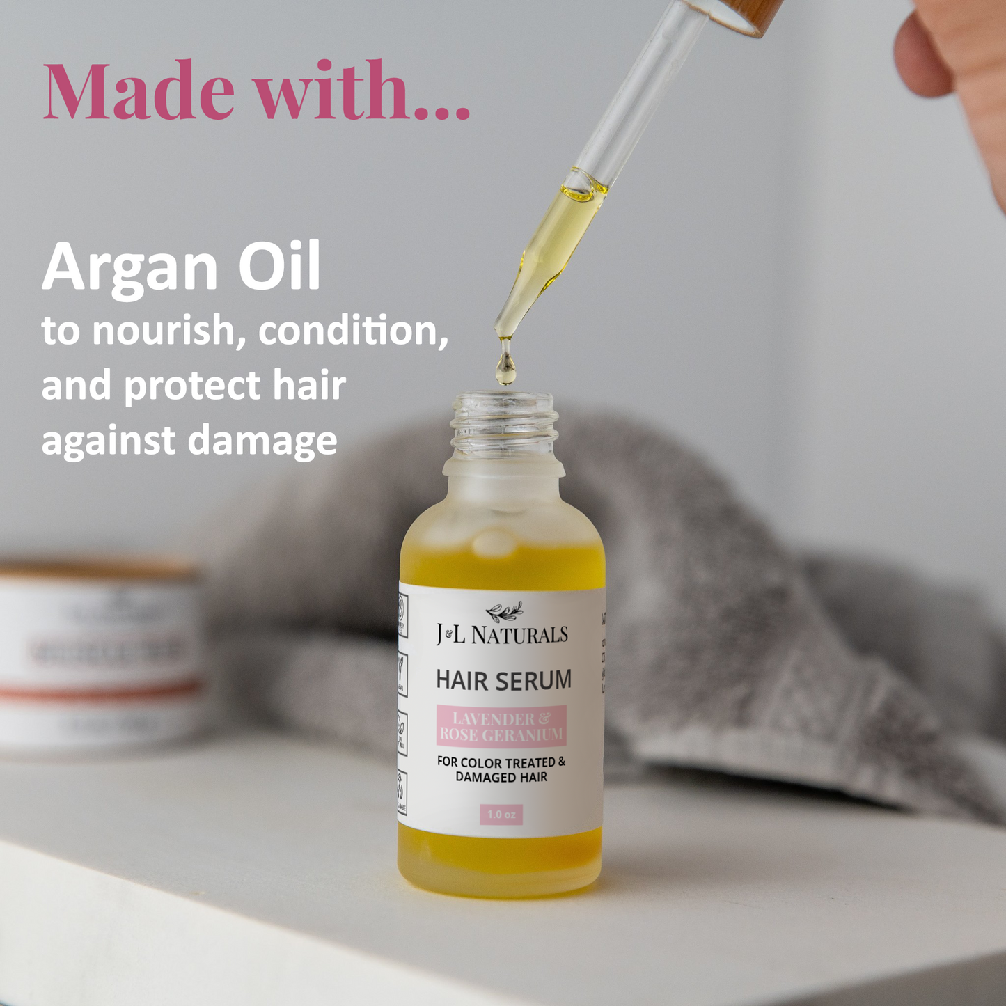 Premium-Haarserum - Pflege, Reparatur und extremer Glanz