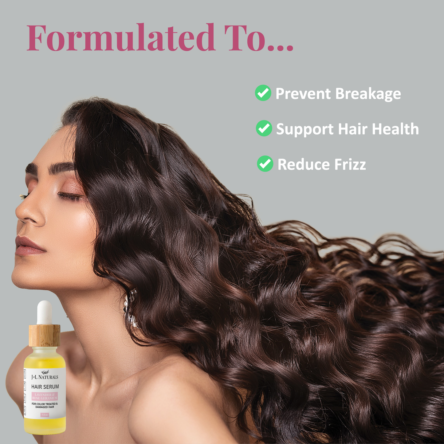 Premium-Haarserum - Pflege, Reparatur und extremer Glanz