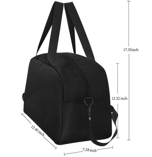 Cool Cat Tote Travel Bag - Unique Style with Shoe Compartment