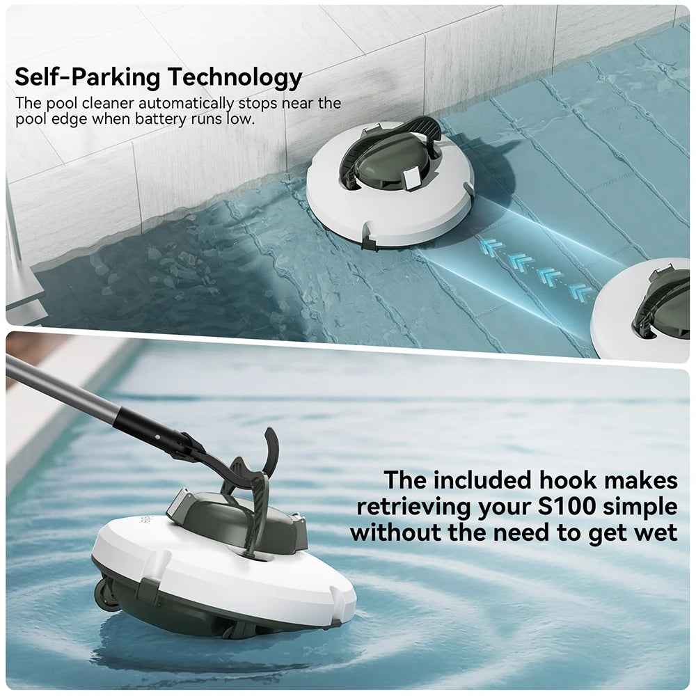 HydroZen - Smart and Silent Cleaning for your Pool, Effortless, No Noise