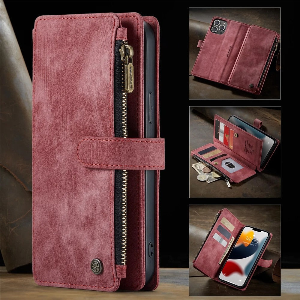 Epic Wallet Case for iPhone - Vintage Elegance and Power in Your Pocket