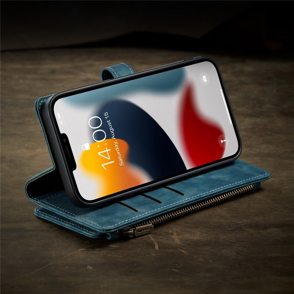 Epic Wallet Case for iPhone - Vintage Elegance and Power in Your Pocket