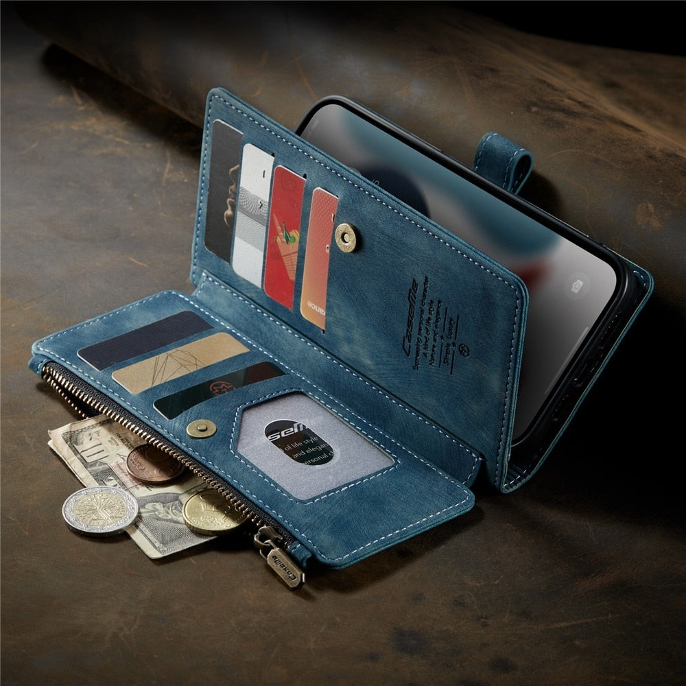 Epic Wallet Case for iPhone - Vintage Elegance and Power in Your Pocket