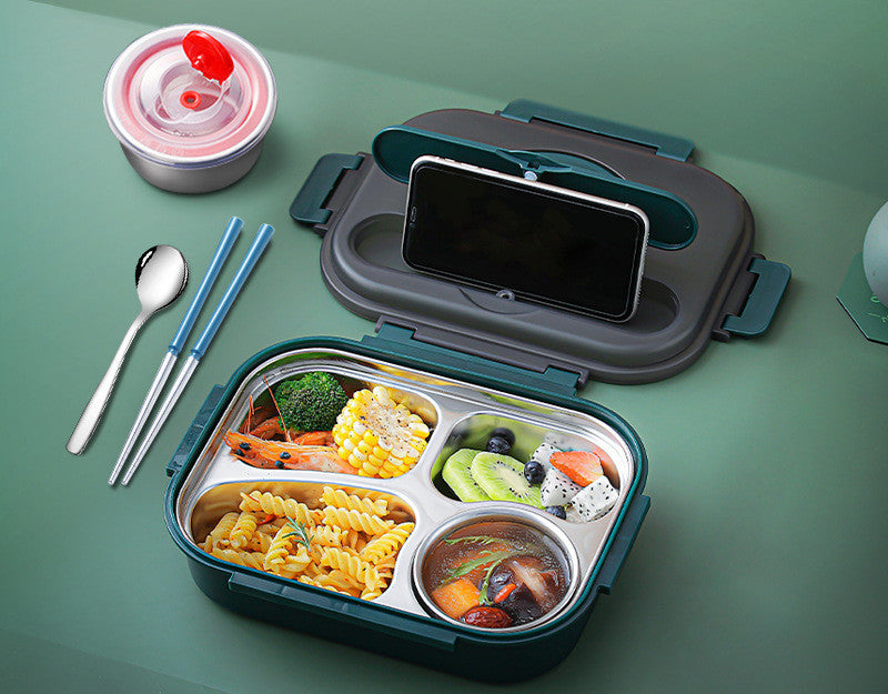 "Die Lunchbox, die Ihr Essen umarmt - frisch und bereit, es überall zu genießen".