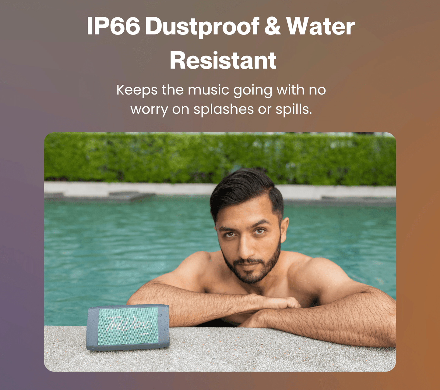 Altavoz portátil inalámbrico triangular Bluetooth | Sonido envolvente Consumer Electronics - Speakers - Portable Speakers | Zulter VIP