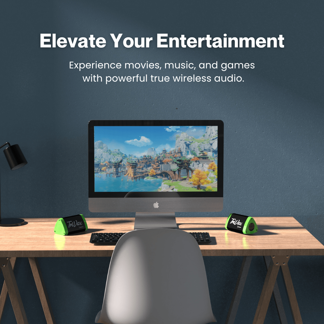 Altavoz portátil inalámbrico triangular Bluetooth | Sonido envolvente Consumer Electronics - Speakers - Portable Speakers | Zulter VIP