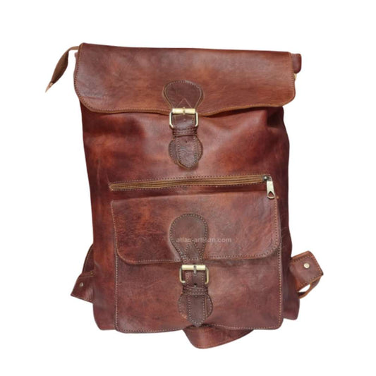 Bolsa artesanal Findak – Cuero auténtico hecho a mano, estilo y durabilidad Bags & Luggage - Women's Bags - Backpacks | Zulter VIP