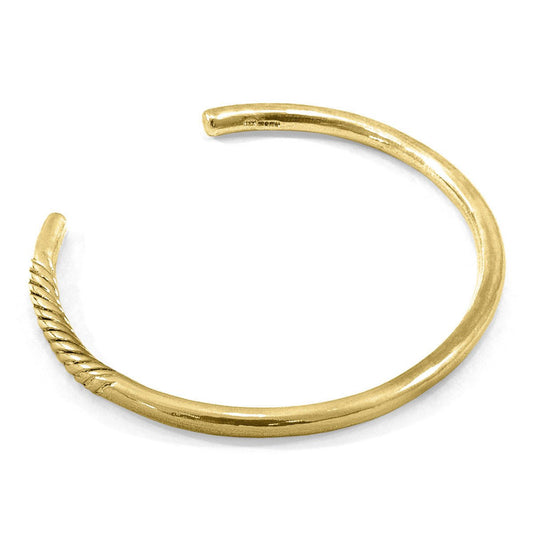 Brazalete de oro macizo de 9 quilates con diseño trenzado artesanal Jewelry & Accessories - Fine Jewelry - Bracelets & Bangles | Zulter VIP .