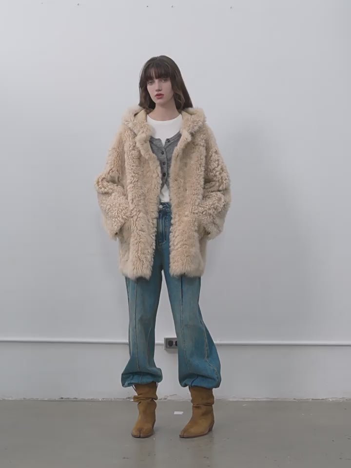 brigo Largo de Piel Natural con Capucha – Inspiración Toscana Women's Fashion - Women's Clothing - Jackets & Coats - Real Fur | Zulter VIP