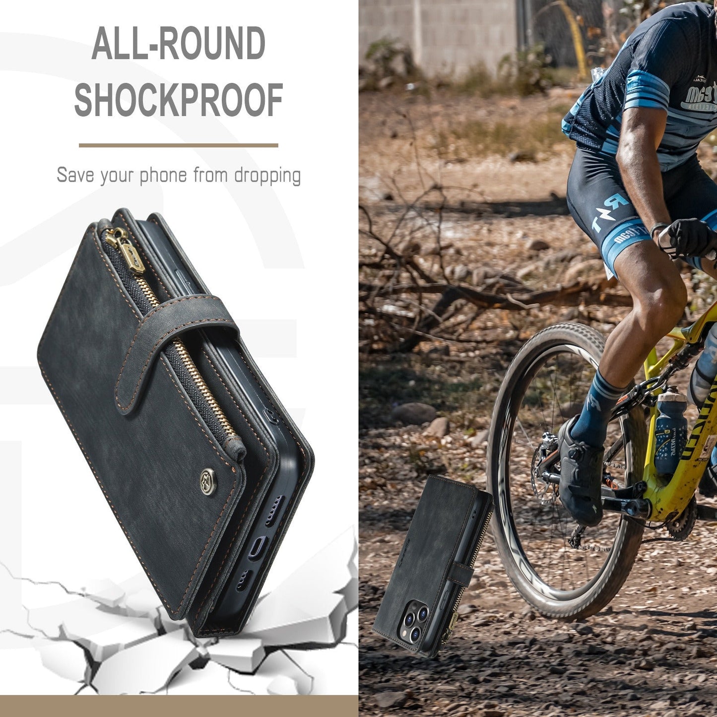 Epic Wallet Case for iPhone - Vintage Elegance and Power in Your Pocket