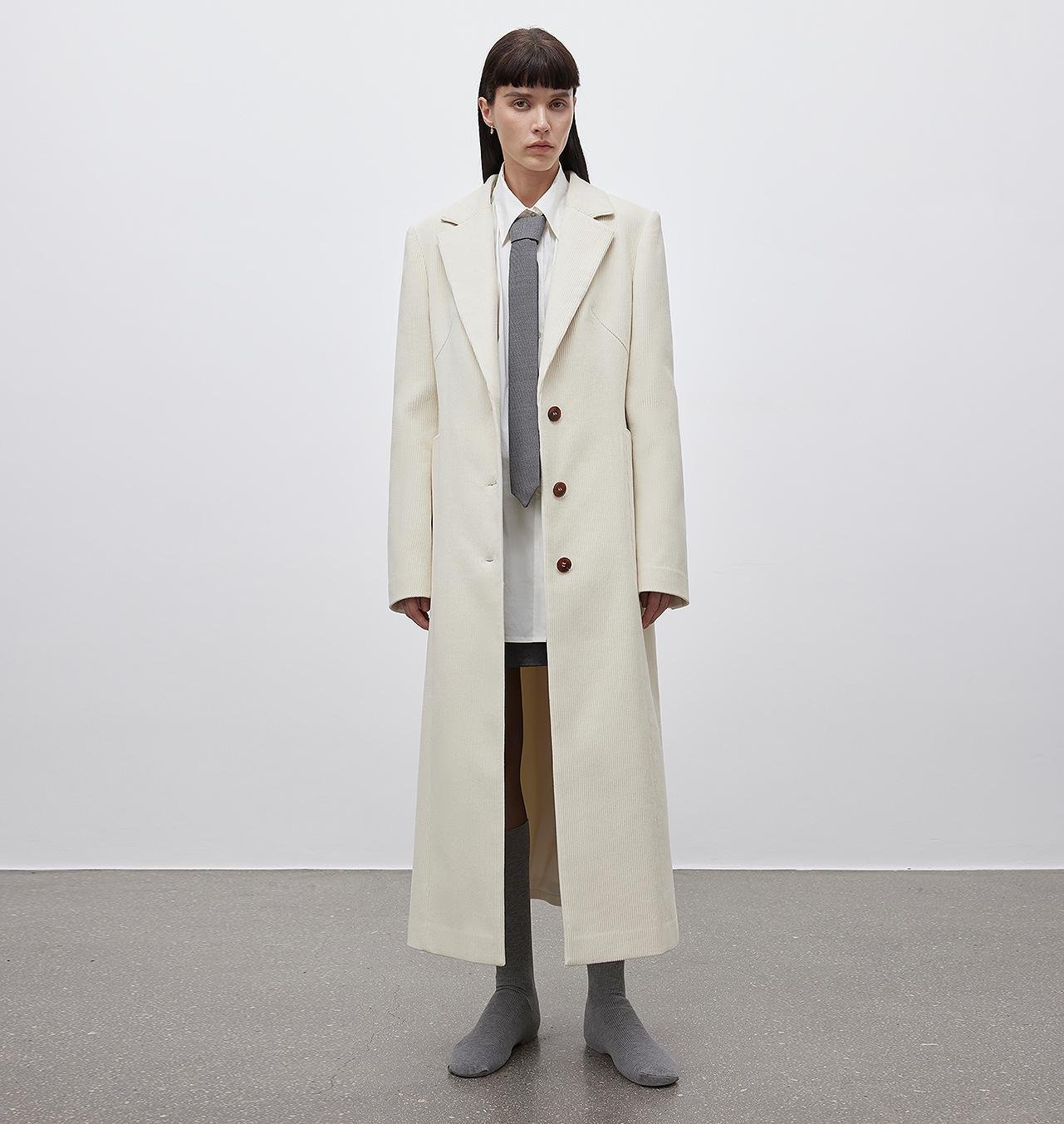 Chaleco de pana con bolsillos tridimensionales Women's Fashion - Women's Clothing - Jackets & Coats - Real Fur | Zulter VIP