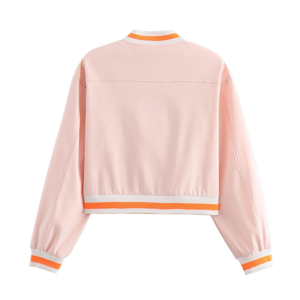 Chaqueta estilo béisbol rosa de lujo para mujer – Inspirada en Williamsburg, Nueva York Women's Fashion - Women's Clothing - Jackets & Coats - Jackets | Zulter VIP