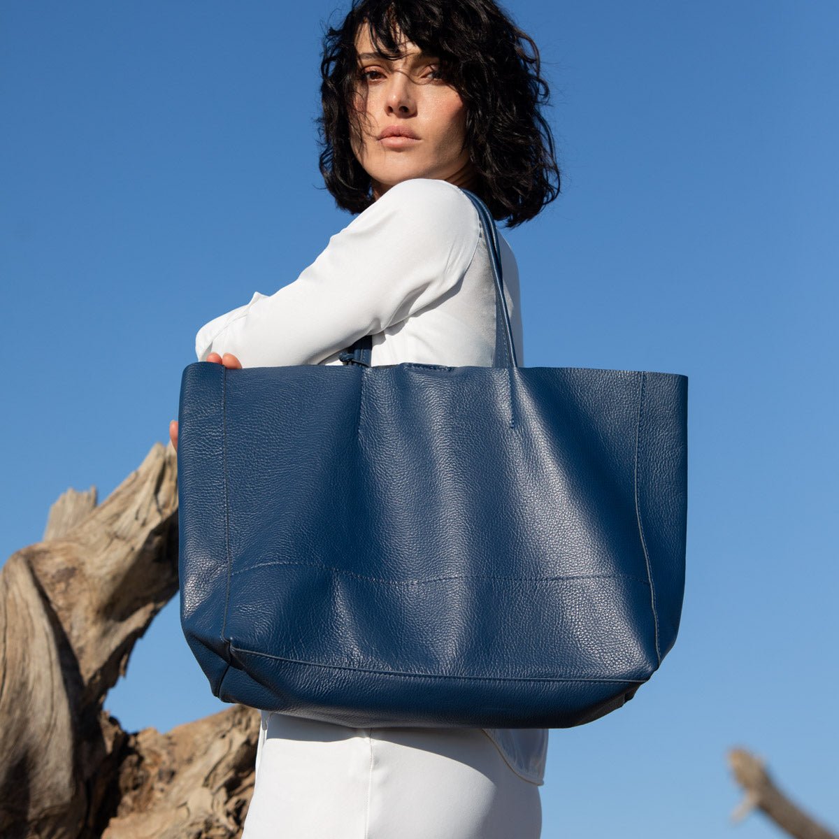 100% Authentic Italian Leather Bag - Artisan Elegance Made in Italy