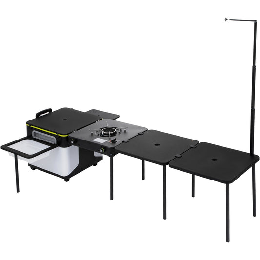 Cocina Móvil de Exterior – Todo en Uno con Ruedas, Multifuncional y Lista para Aventuras Home & Garden - Furniture - Outdoor Furniture - Garden Chairs | Zulter VIP
