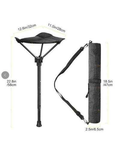 Premium 3 Legs Folding Chair - Ultraleicht und stabil | Camping & Angeln
