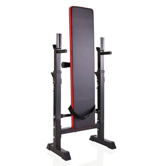 Estación de entrenamiento multifuncional plegable con banco ajustable y soporte para sentadillas Sports & Entertainment - Fitness & Body Building - Fitness Equipments | Zulter VIP