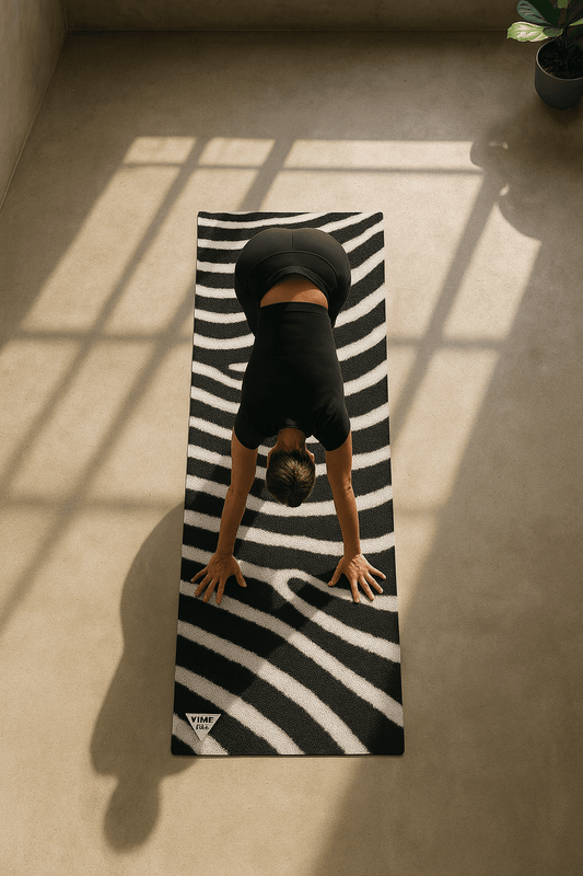 Esterilla de Yoga Ecológica Zebra – Diseño Cebra, 6 mm Antideslizante y Confort Extra Sports & Entertainment - Fitness & Body Building - Yoga | Zulter VIP