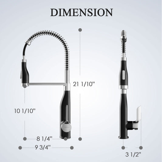 Grifo de cocina extraíble con diseño de cuello de cisne – Acero inoxidable premium Home & Garden - Home Improvement - Kitchen Fixtures - Kitchen Faucets | Zulter VIP .
