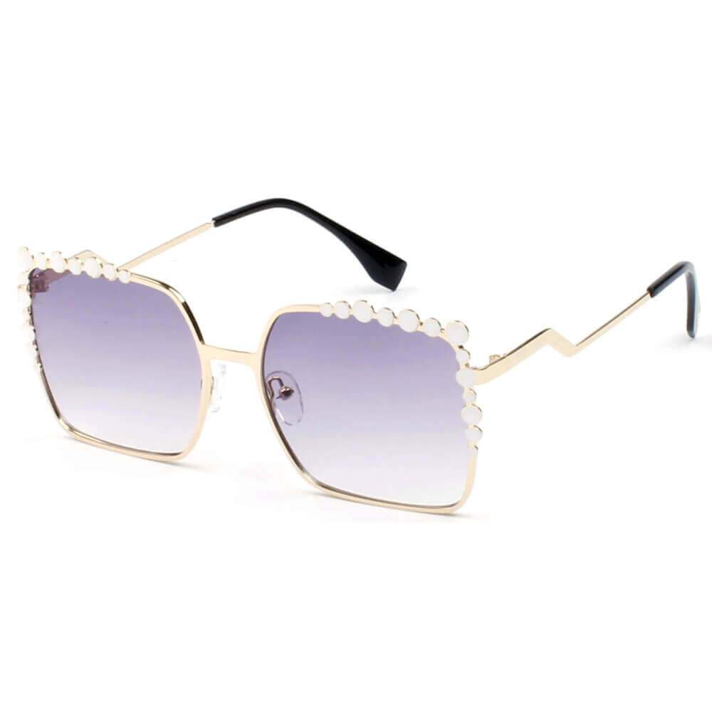 "Horizonte de Cristal - Gafas de Sol que Encantan la Mirada" Women's Fashion - Women's Accessories - Women's Glasses - Women's Sunglasses | Zulter VIP