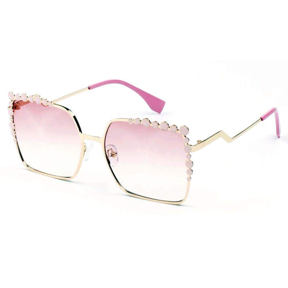 "Horizonte de Cristal - Gafas de Sol que Encantan la Mirada" Women's Fashion - Women's Accessories - Women's Glasses - Women's Sunglasses | Zulter VIP