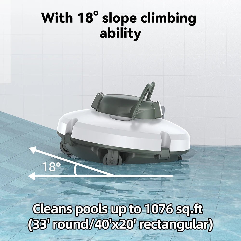 HydroZen - Limpieza inteligente y Silenciosa para tu Piscina,Sin Esfuerzo,Sin Ruido | Zulter VIP