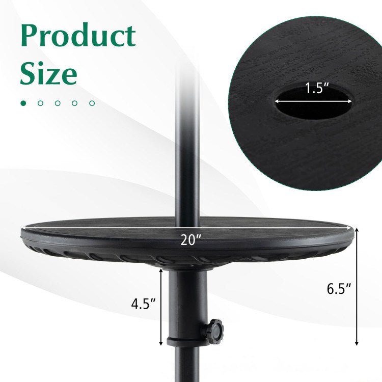 Mesa Exclusiva con Sombrilla Ajustable – Elegancia para Jardín, Terraza y Piscina Home & Garden - Furniture - Outdoor Furniture - Patio Umbrellas & Bases | Zulter VIP