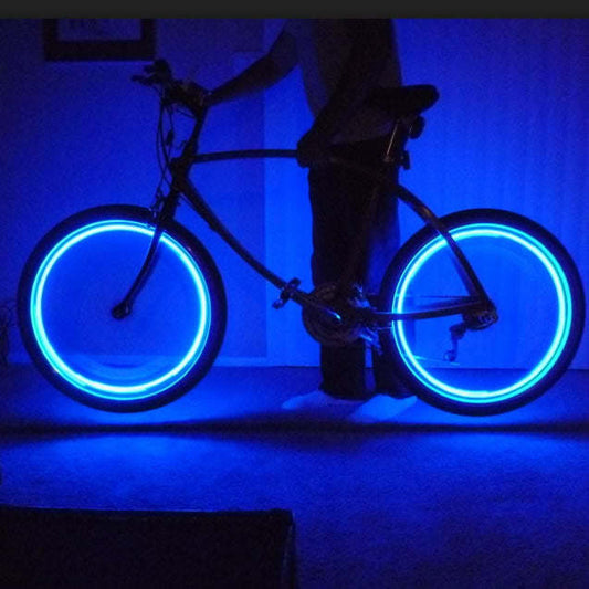 Pack 4 Luces LED de Neón para Bicicletas, Coches y Motos – Seguridad y Estilo Home & Garden - Home Improvement - Lights & Lighting - Lighting Accessories | Zulter VIP