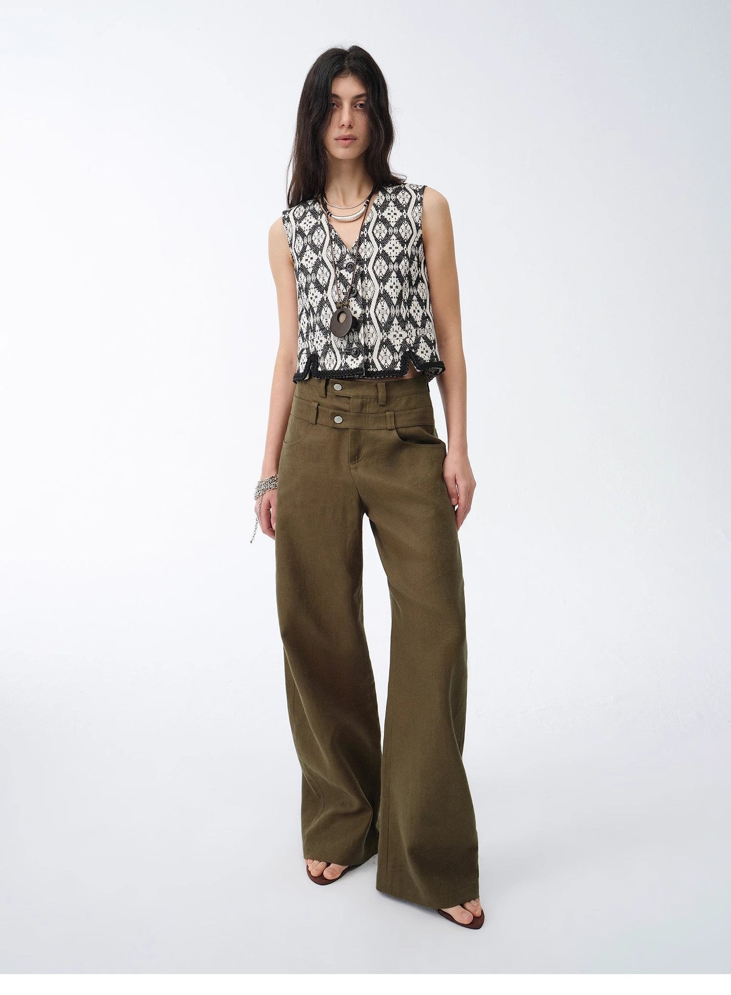 Pantalón de Lino Premium Old Money – Elegancia Atemporal Women's Fashion - Women's Clothing - Bottoms - Pants & Capris | Zulter VIP