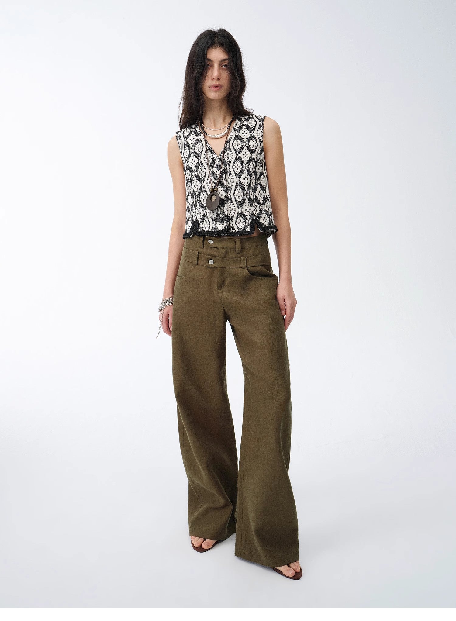 Pantalón de Lino Premium Old Money – Elegancia Atemporal Women's Fashion - Women's Clothing - Bottoms - Pants & Capris | Zulter VIP