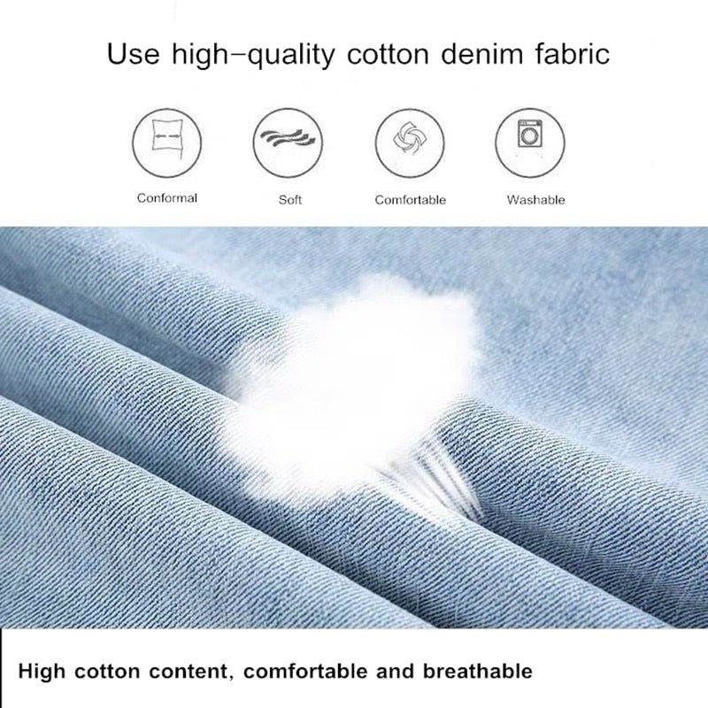 Pantalones vaqueros cortos rotos de verano para mujer – Cintura alta con detalles de borlas brillantes Women's Fashion - Women's Clothing - Jeans - Straight Jeans | Zulter VIP