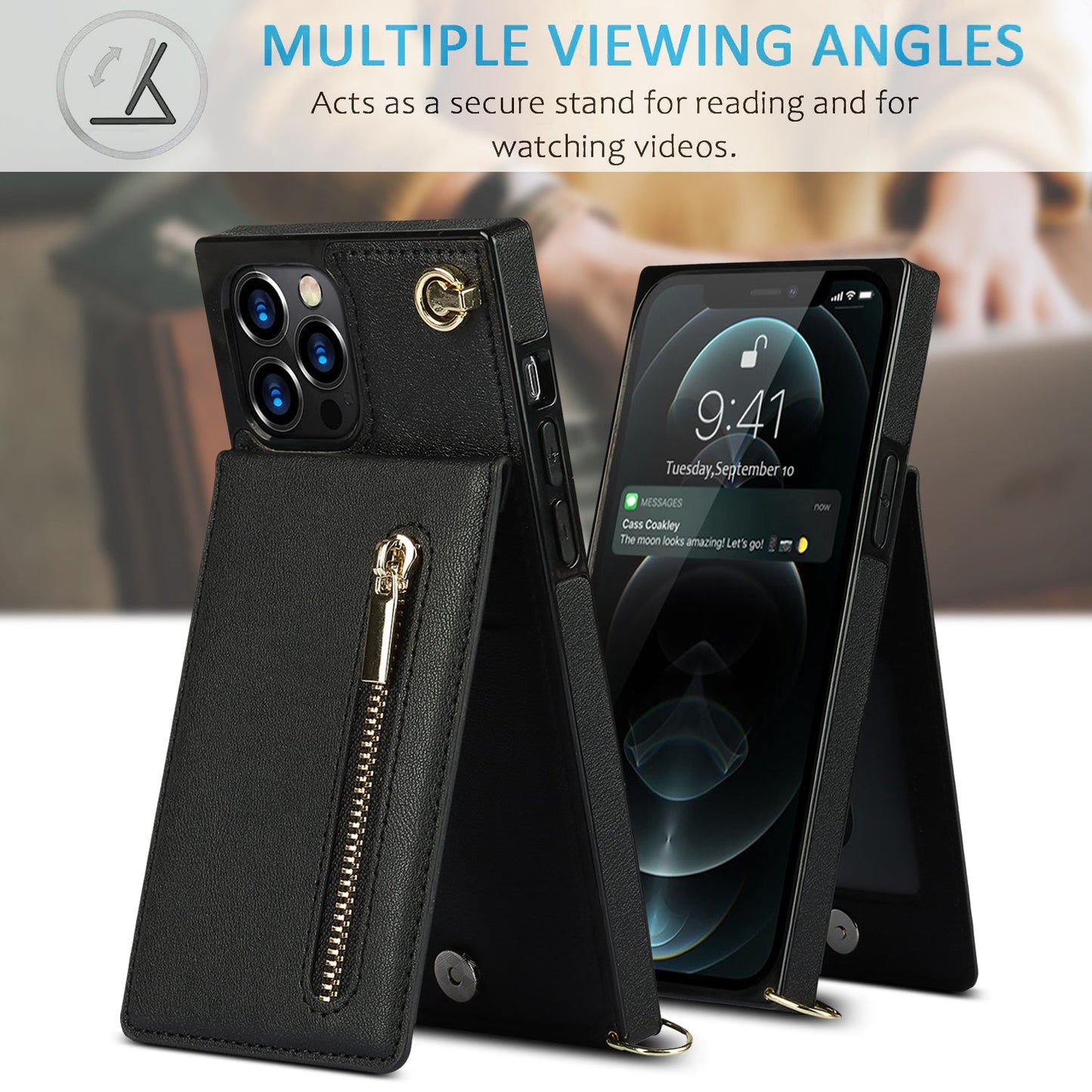ZulterVIP Executive Wallet Case – Power, Style, and Smart Protection