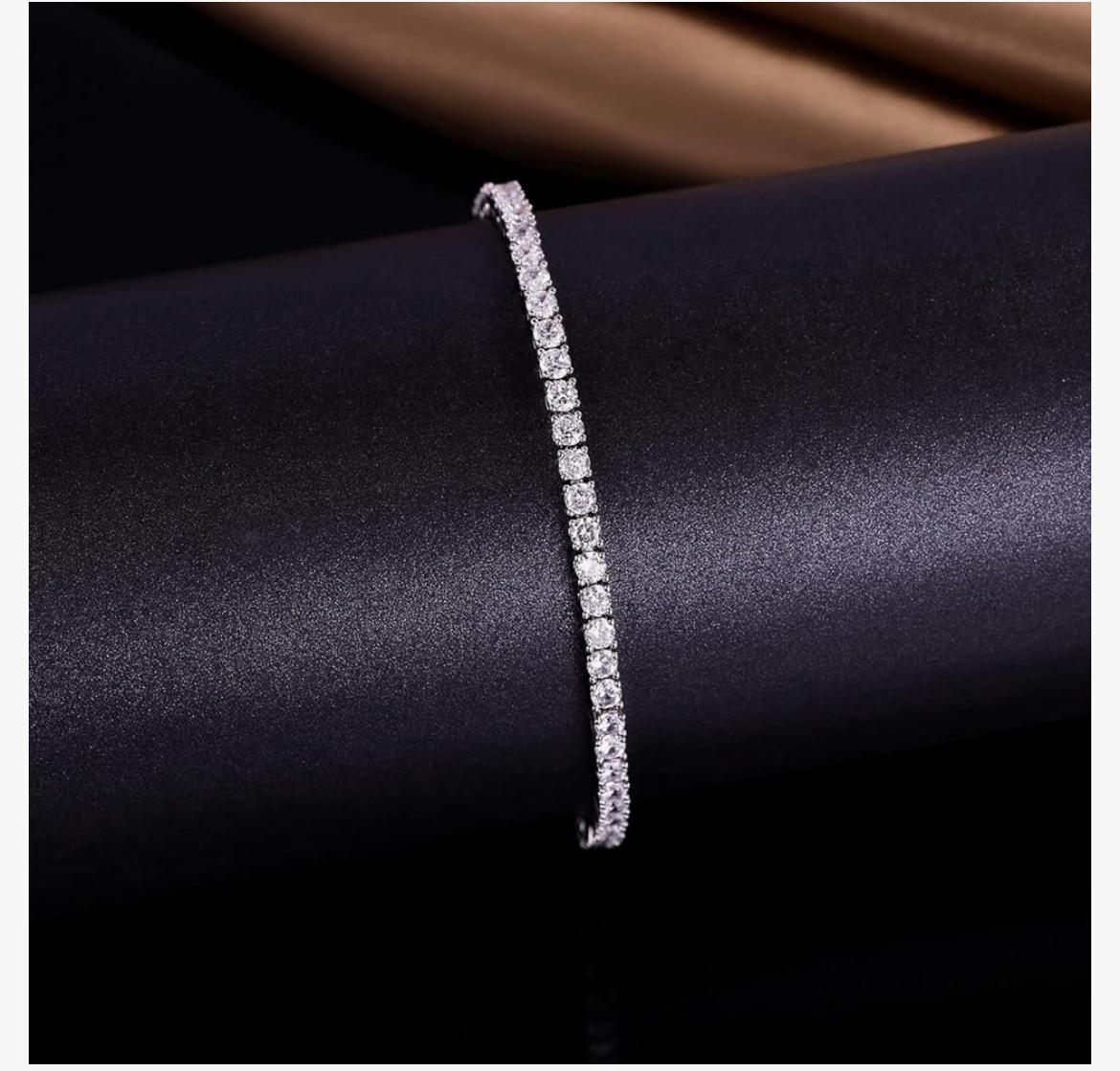 Pulsera de tenis con 6 quilates de diamantes éticos certificados AGI en oro de 14K Jewelry & Accessories - Bracelets & Bangles - Strand Bracelets | Zulter VIP