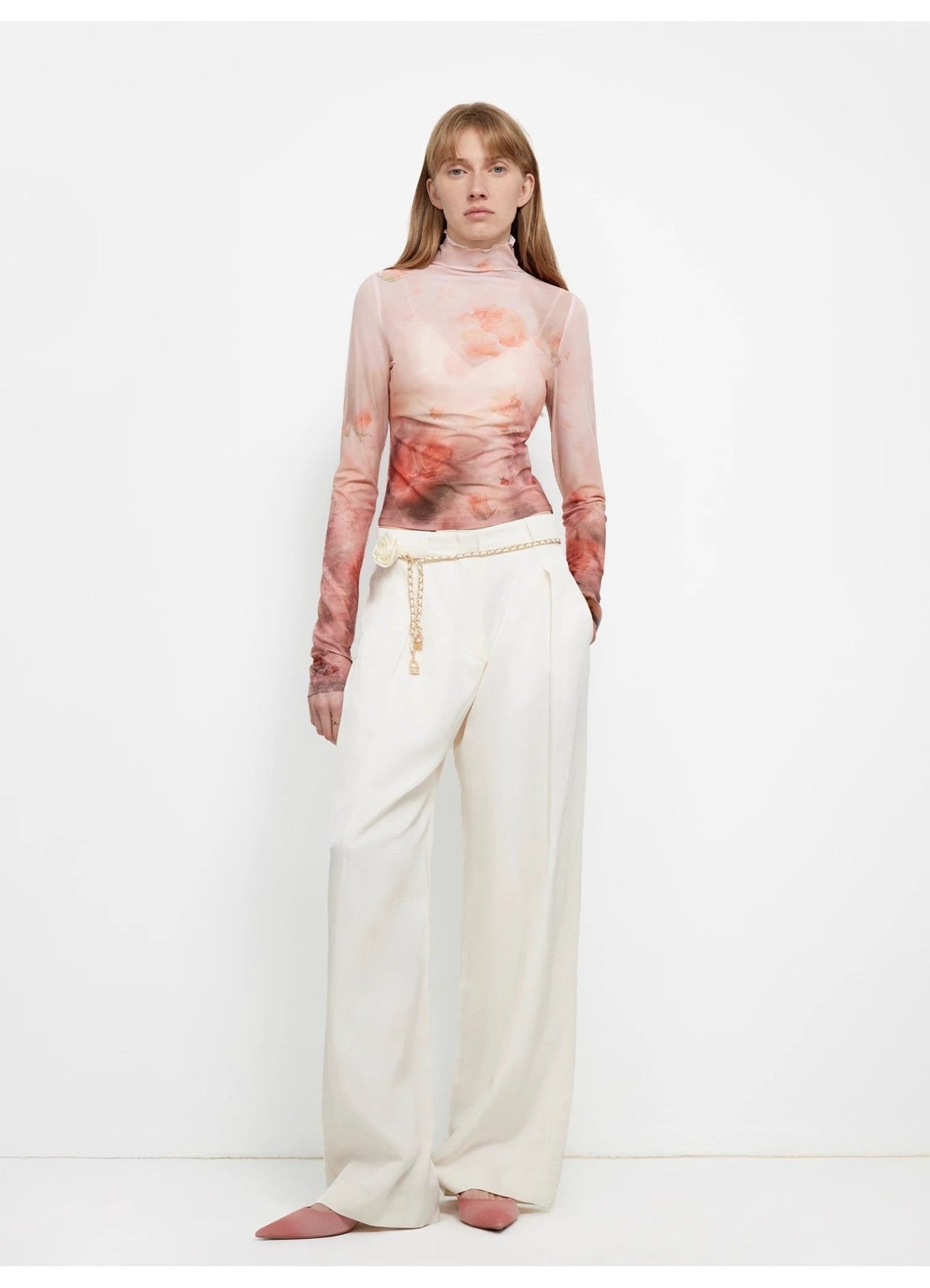 "Relaxed Old Money" Acetate Linen Old Money - Inspired Draped Mid - Waist Single - Pleat Straight - Leg Wide - Leg Casual Pants Women's Fashion - Women's Clothing - Bottoms - Pants & Capris | Zulter VIP