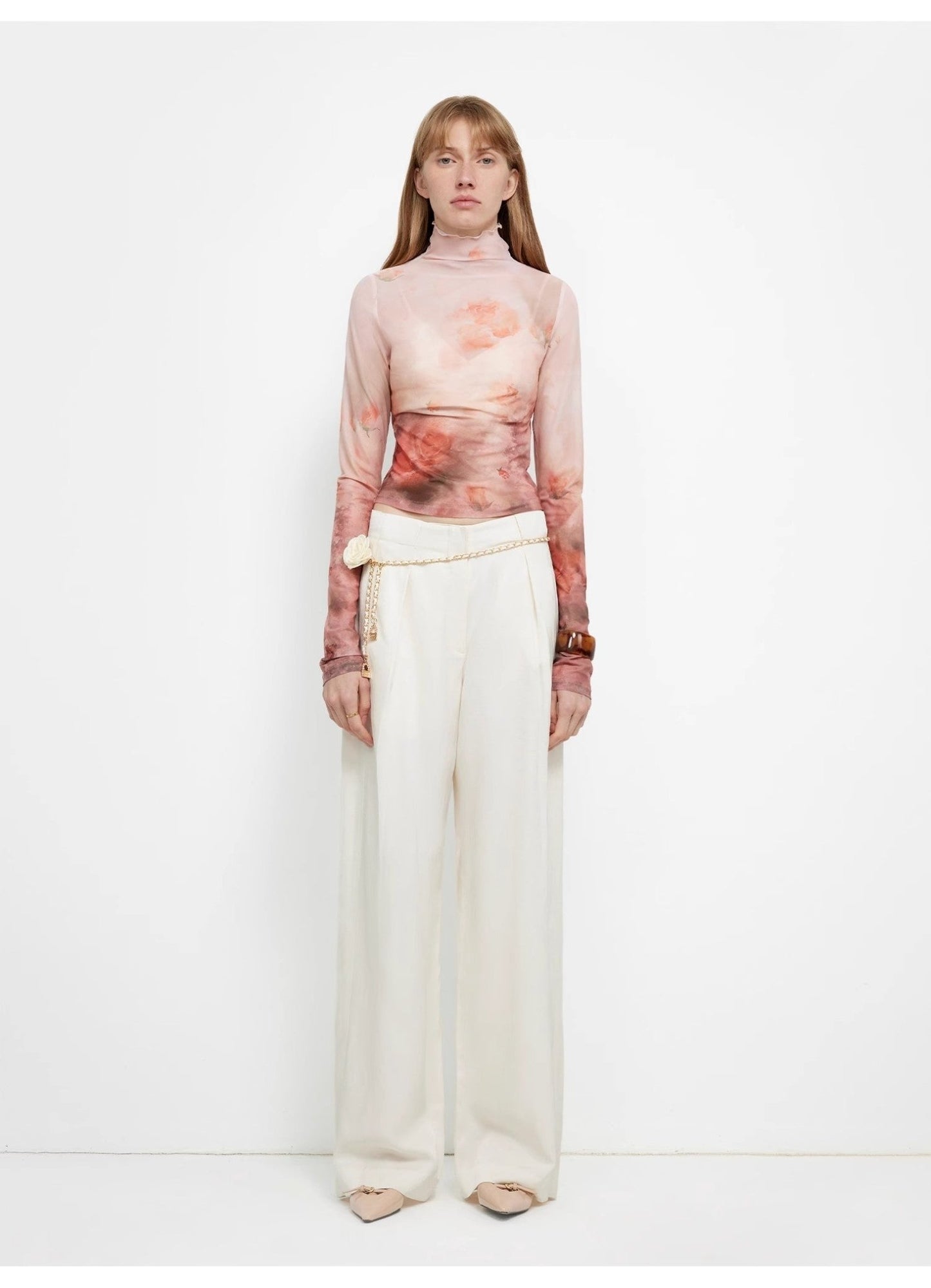 "Relaxed Old Money" Acetate Linen Old Money - Inspired Draped Mid - Waist Single - Pleat Straight - Leg Wide - Leg Casual Pants Women's Fashion - Women's Clothing - Bottoms - Pants & Capris | Zulter VIP