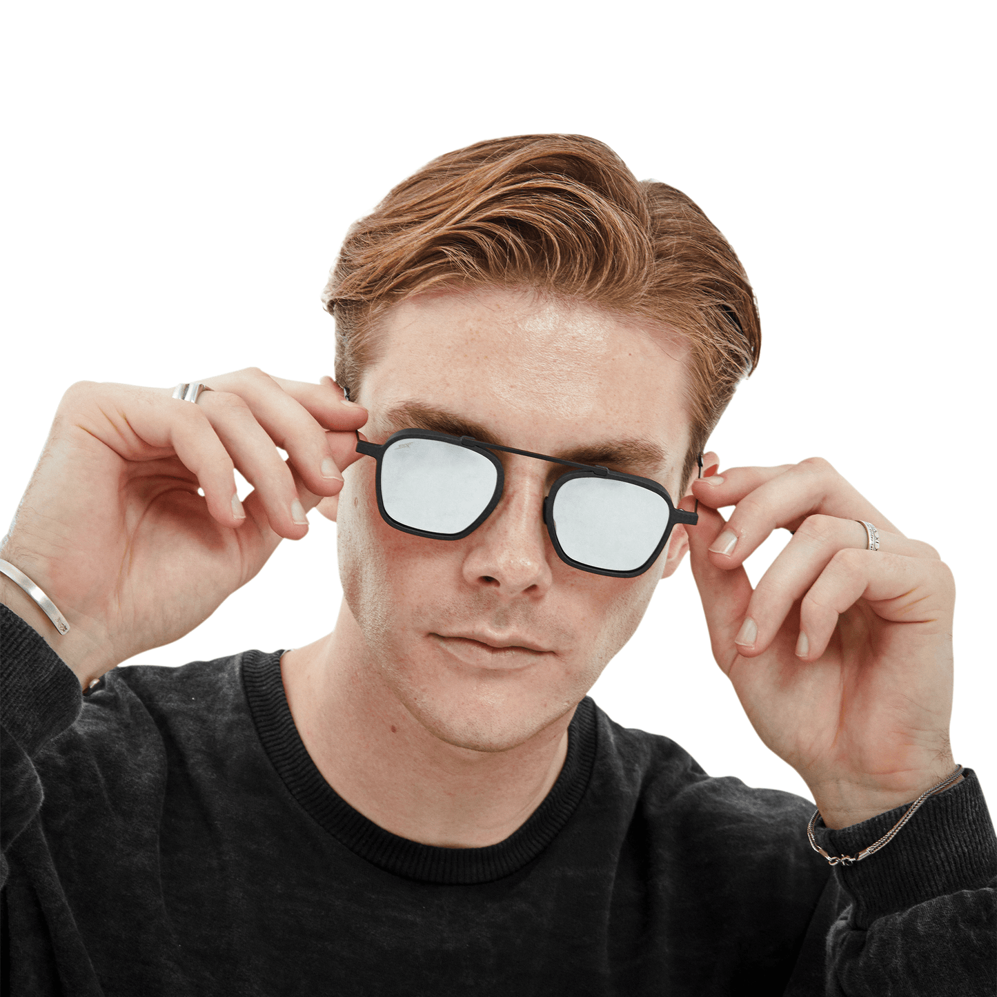 😎 Scorpion Goggles - Exklusive Kohlefaserbrille mit polarisierten UV400 Gläsern
