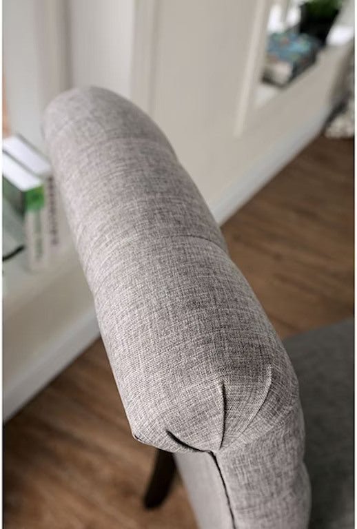 Set de 2 Sillas Vintage de Madera y Lino – Diseño Elegante para Comedor o Salón Home & Garden - Furniture - Home Furniture - Dining Room Furniture | Zulter VIP