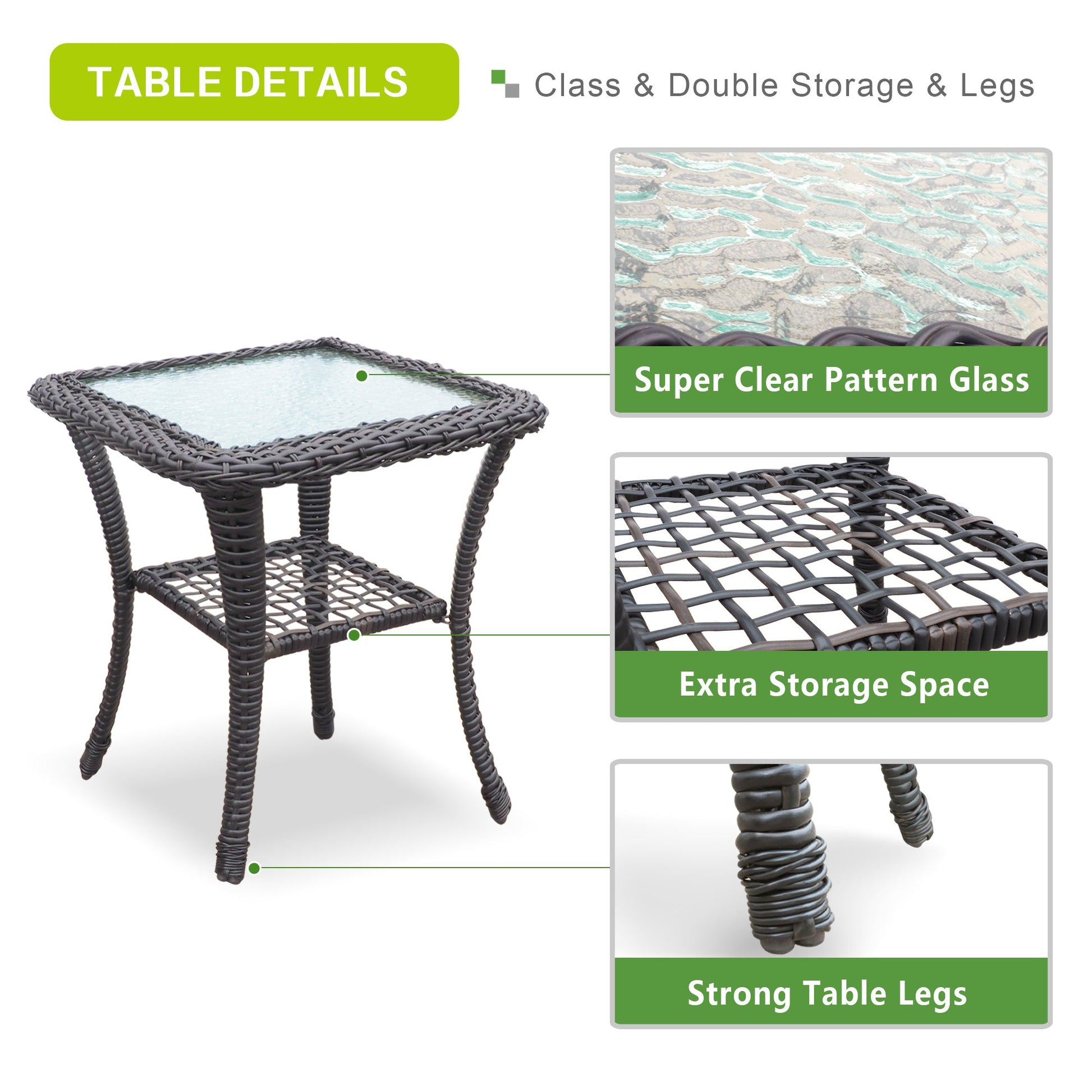 Set exclusivo de sillones giratorios de mimbre con mesa – Confort y estilo para tu terraza o jardín Home & Garden - Furniture - Home Furniture - Living Room Furniture | Zulter VIP