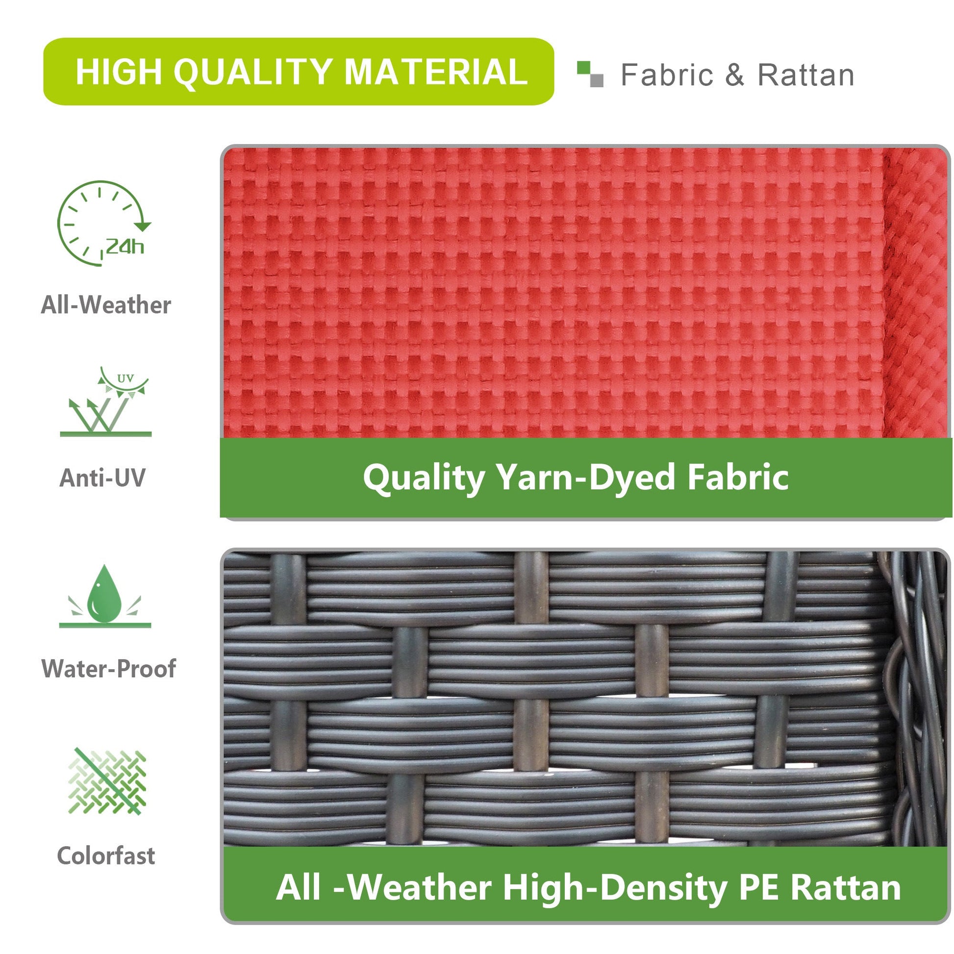 Set exclusivo de sillones giratorios de mimbre con mesa – Confort y estilo para tu terraza o jardín Home & Garden - Furniture - Home Furniture - Living Room Furniture | Zulter VIP