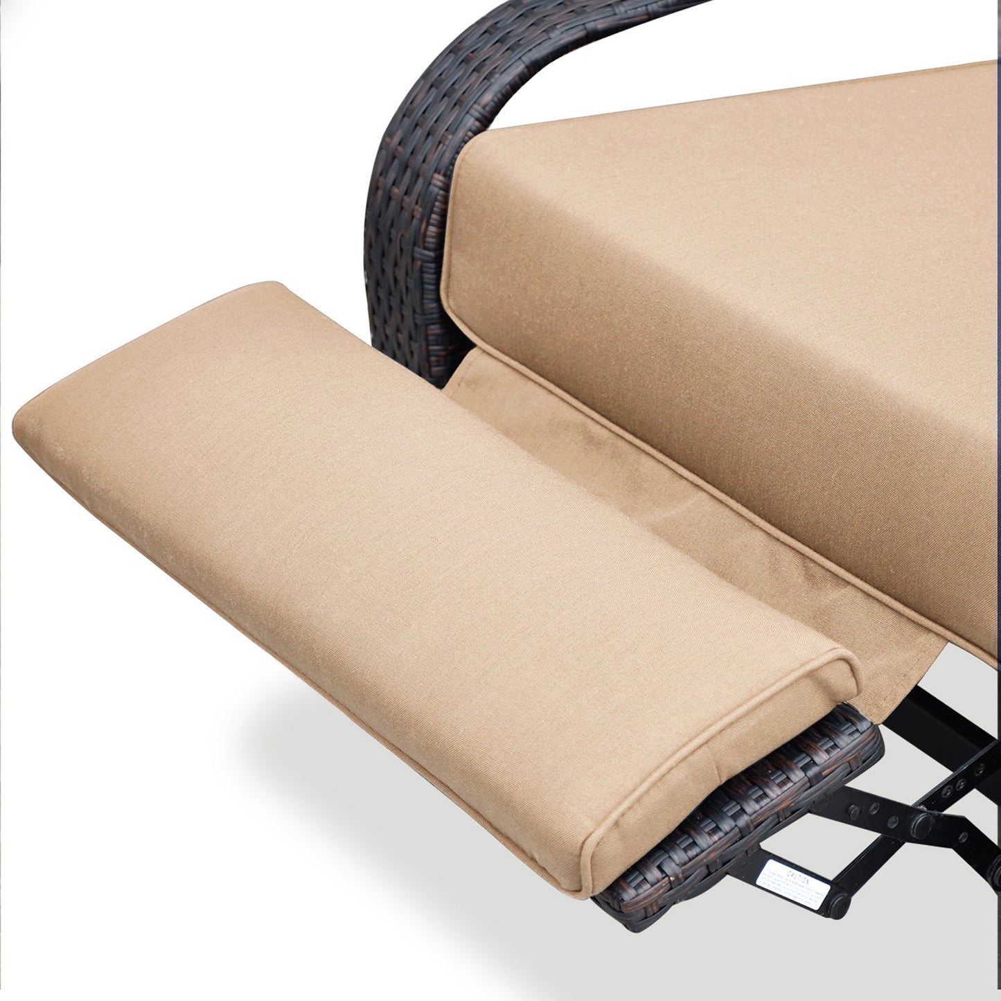 🌿 Sillón reclinable de jardín con reposapiés – Confort total al aire libre Home & Garden - Furniture - Outdoor Furniture - Garden Chairs | Zulter VIP