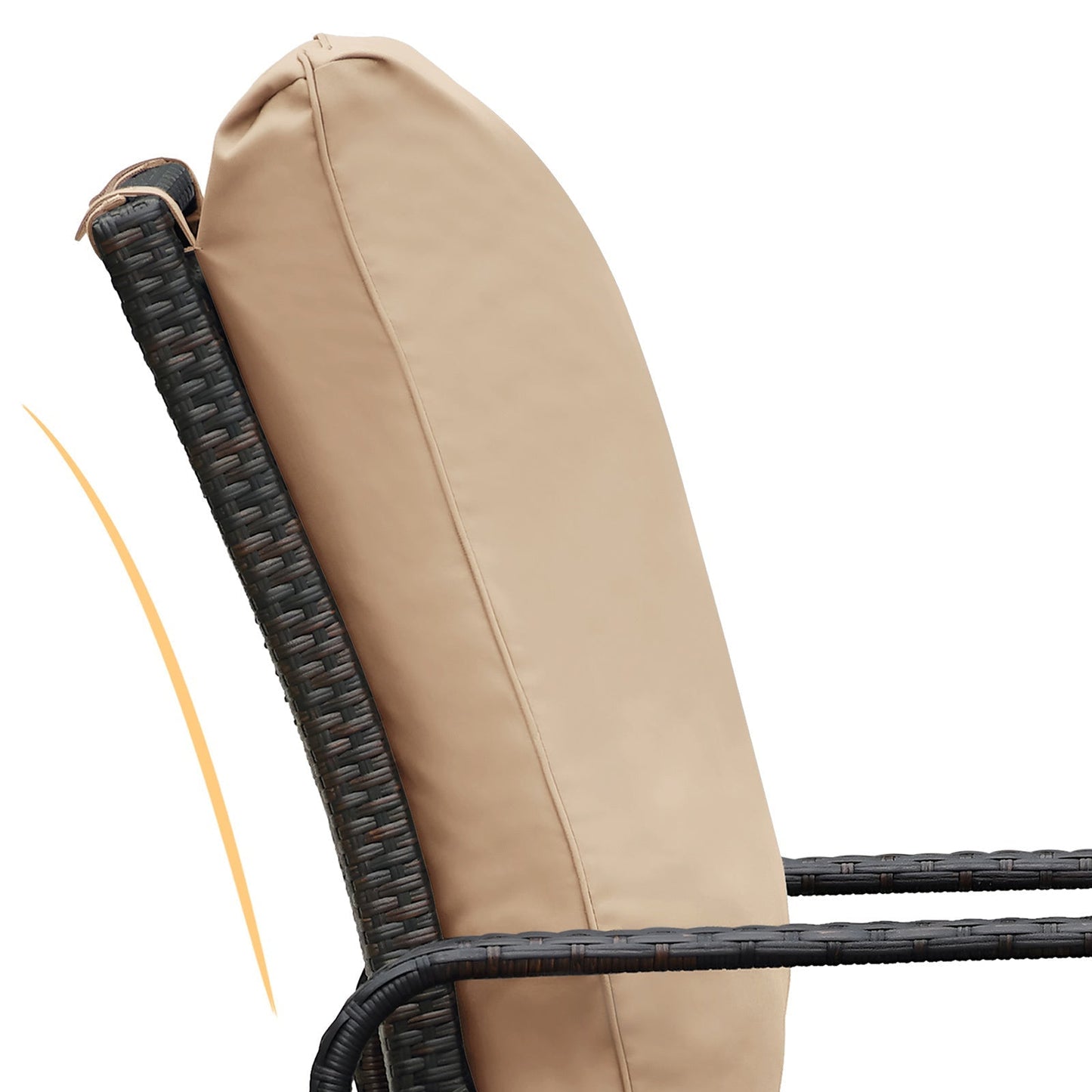 🌿 Sillón reclinable de jardín con reposapiés – Confort total al aire libre Home & Garden - Furniture - Outdoor Furniture - Garden Chairs | Zulter VIP