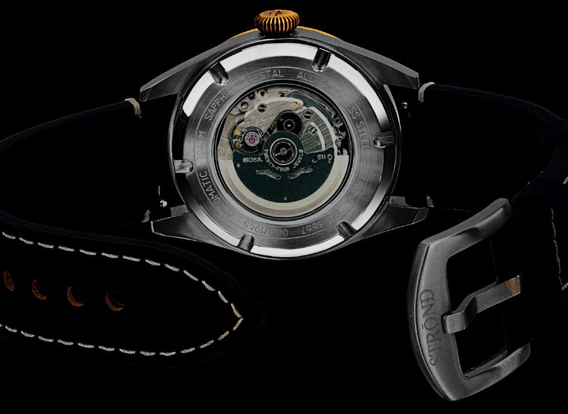 "STOND DC - 4 Automático Azul - Un viaje en el tiempo con alma de leyenda" Men's Fashion - Men's Watches - Mechanical Watches | Zulter VIP