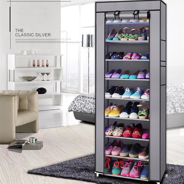 Zapatero de 10 Niveles | Gran Organizador de Calzado para Hogar y Armario Home & Garden - Furniture - Home Furniture - Living Room Furniture | Zulter VIP